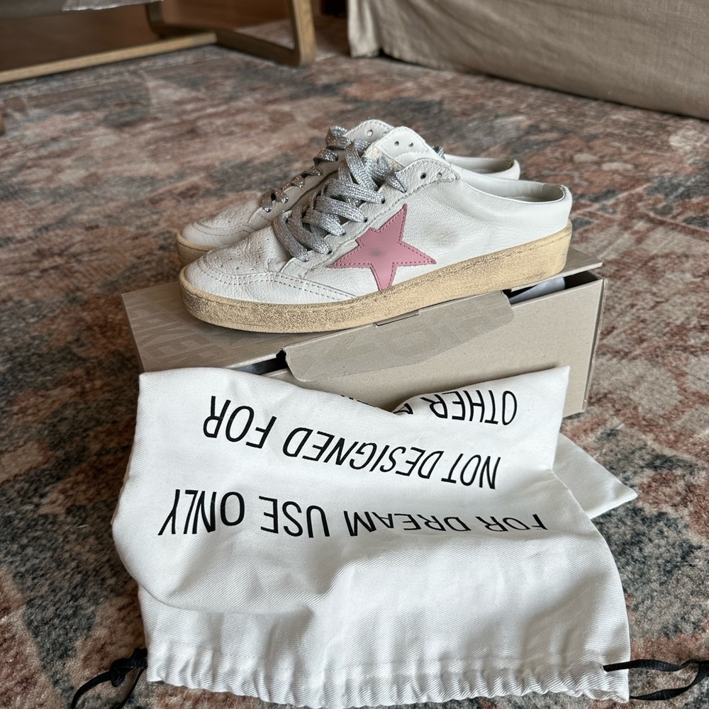Golden Goose Ballstar slides